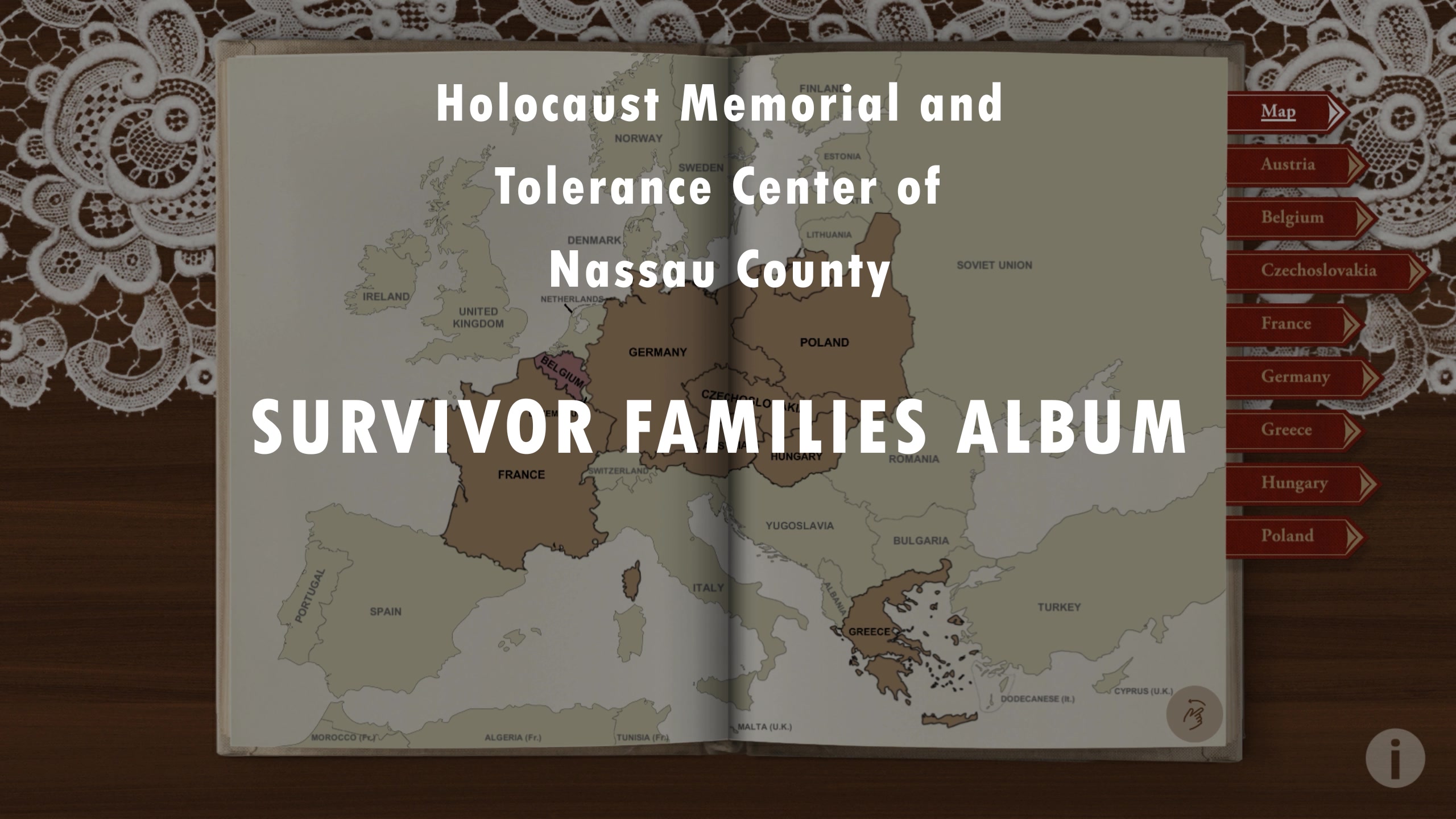 Holocaust Memorial & Tolerance Center Museum - Survivor Families Interactive Album-Thumbnail